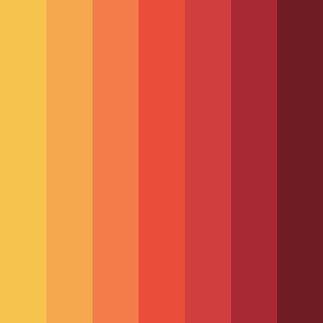 Download twilight ember color palette PNG image (square)