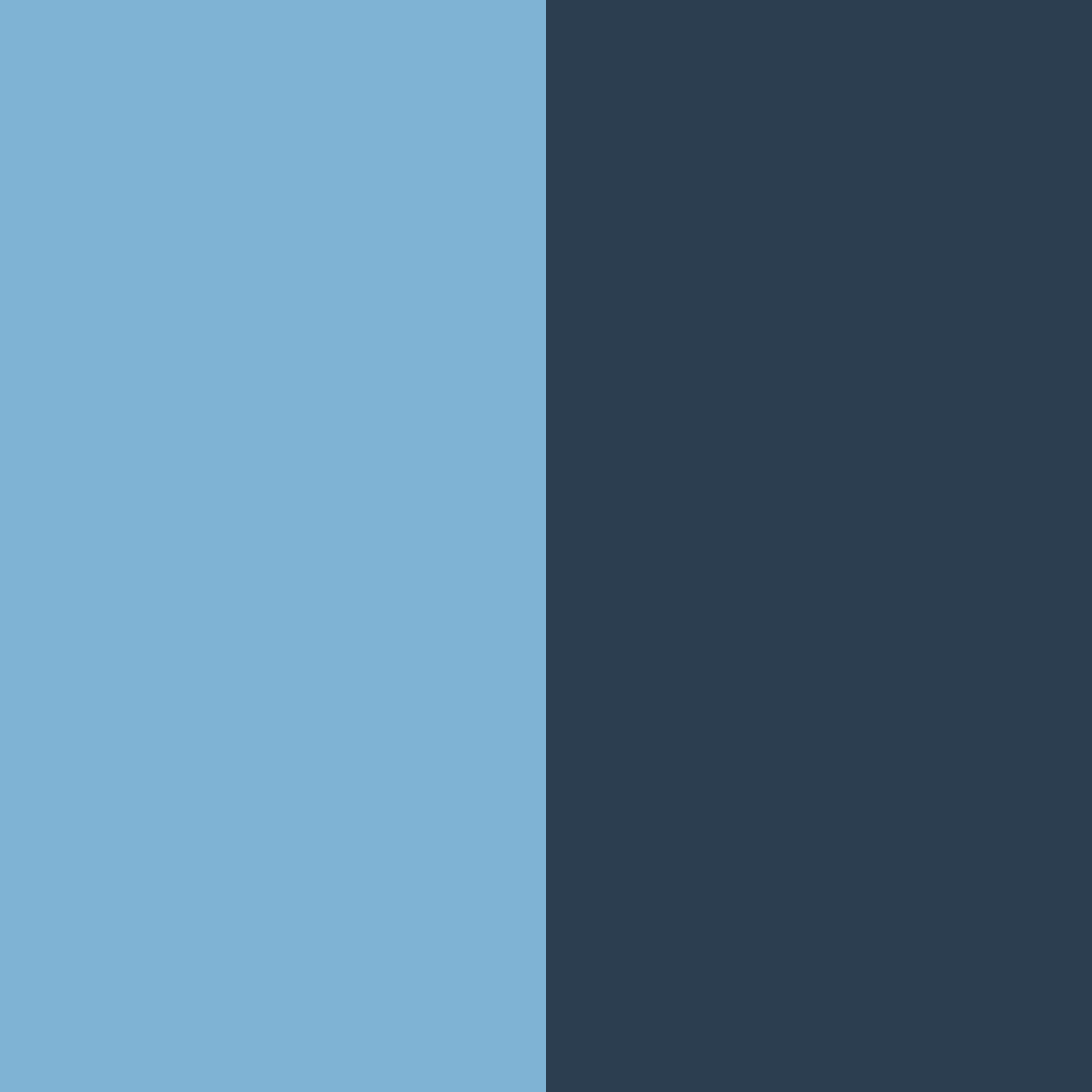 Download deep blue dream color palette PNG image (square)