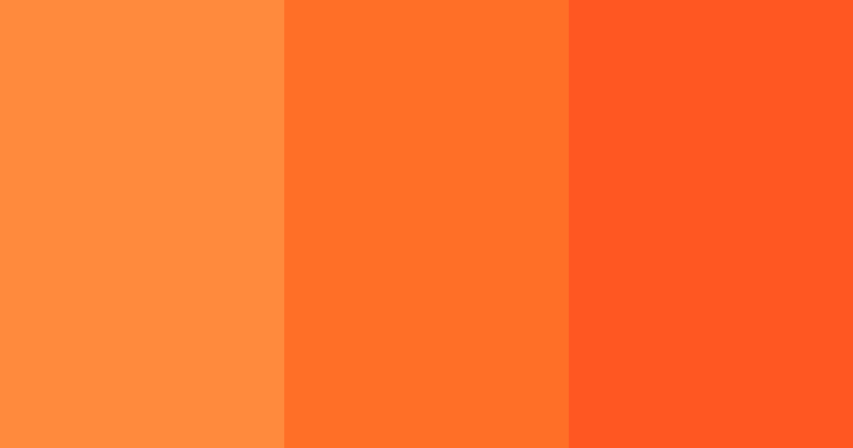 Download fiery sunset color palette PNG image (landscape)