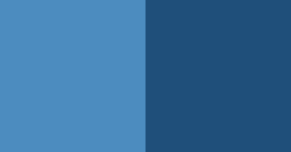 Download deep blue dream color palette PNG image (landscape)