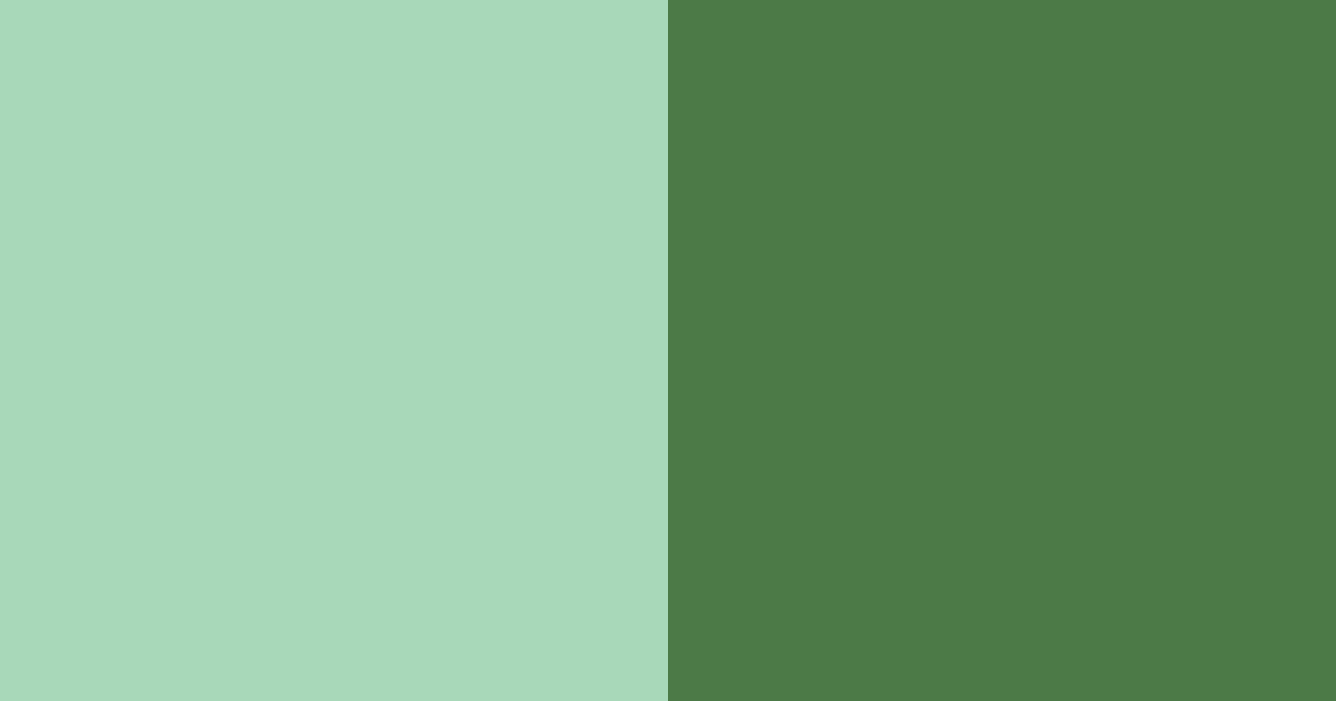 Download green forest color palette PNG image (landscape)