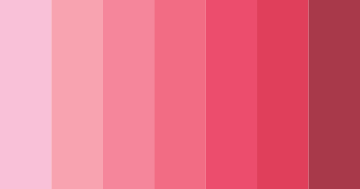 Download pink strawberry milkshake color palette PNG image (landscape)