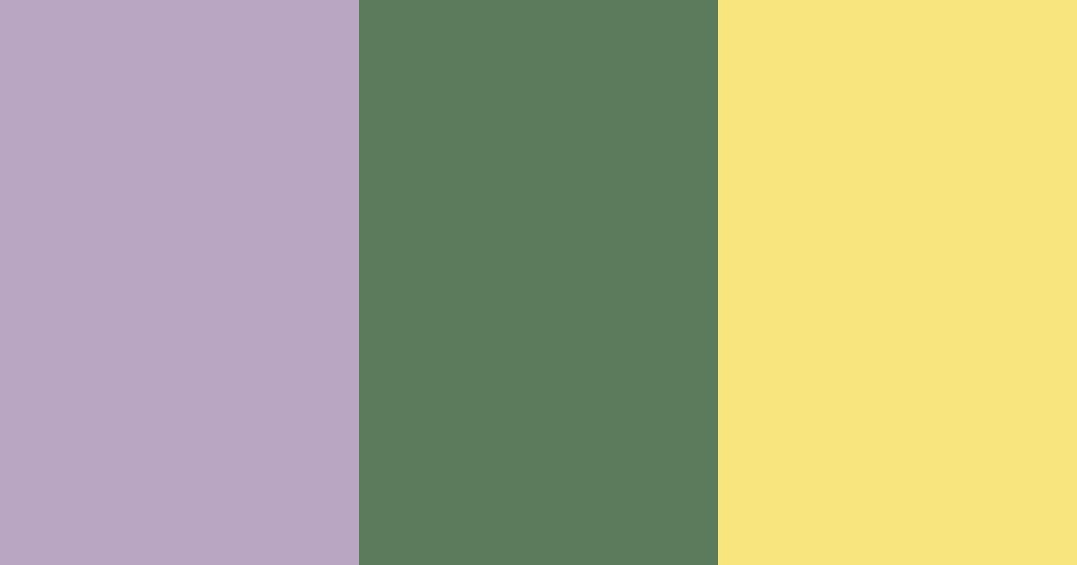 Download muted purple green with yellow highlights color palette PNG image (landscape)