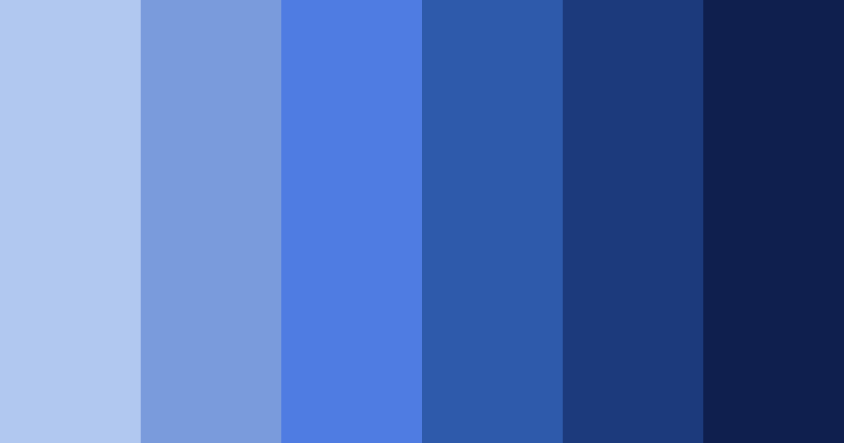 Download midnight sky serenade color palette PNG image (landscape)