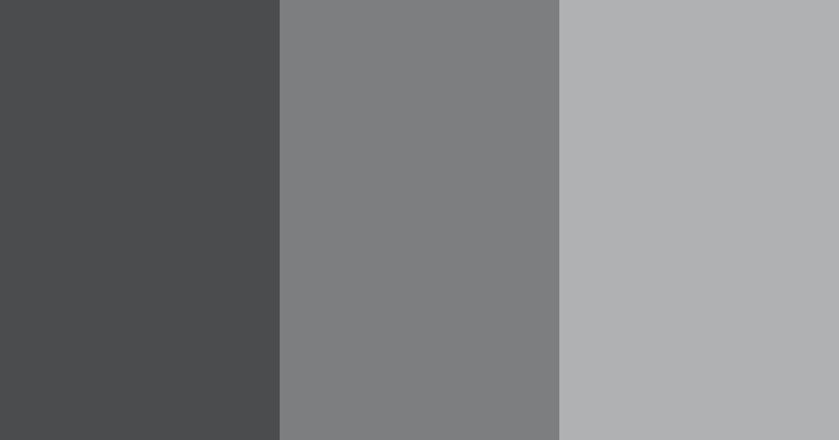 Download shades of gray color palette PNG image (landscape)