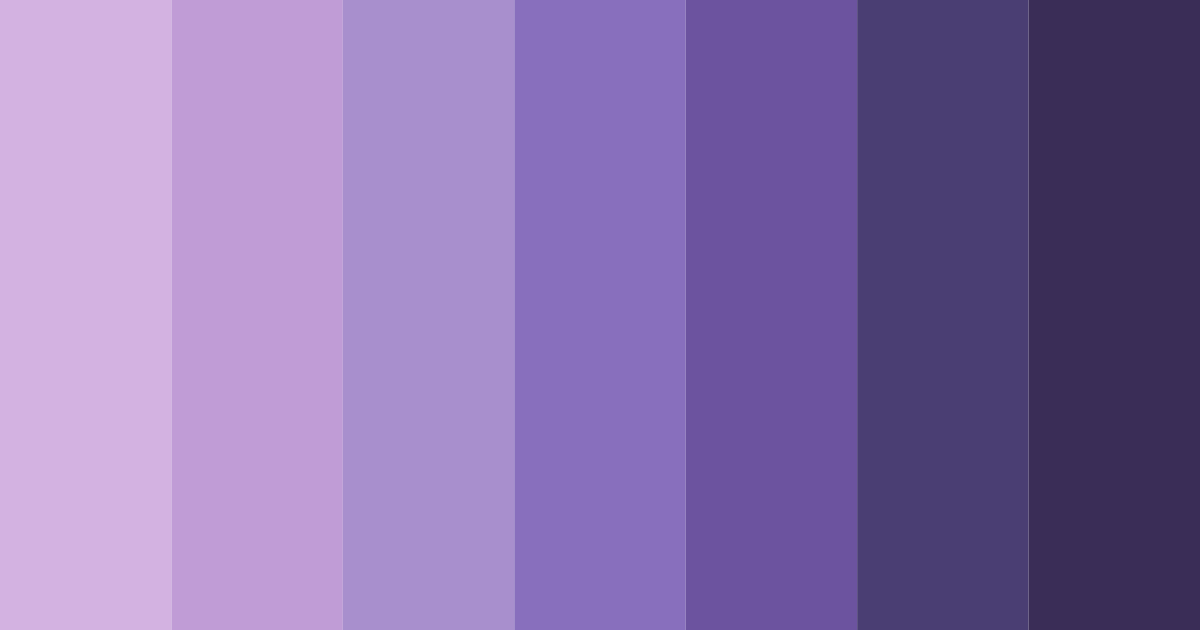 Download purple dream color palette PNG image (landscape)
