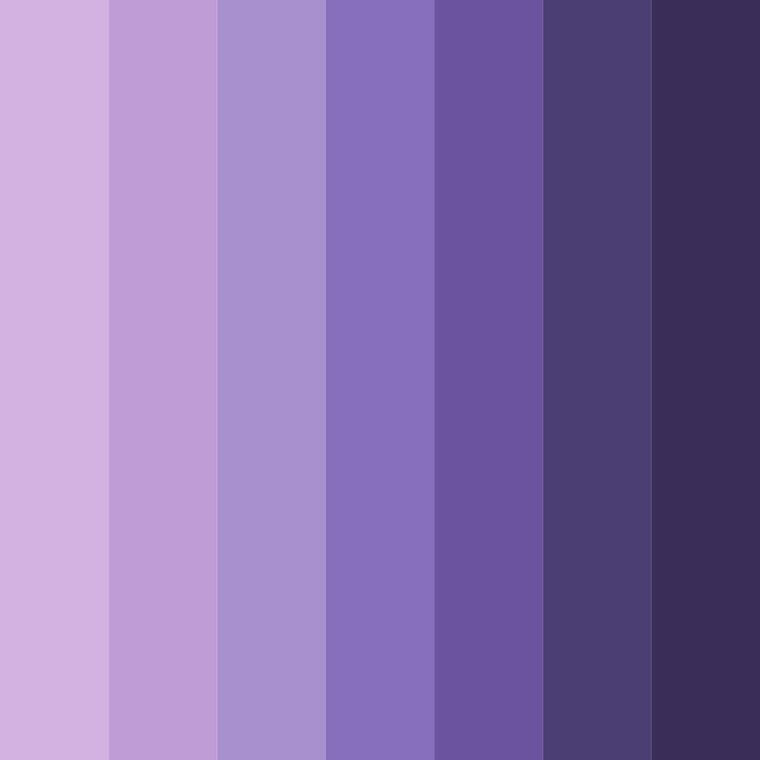 Download purple dream color palette PNG image (square)