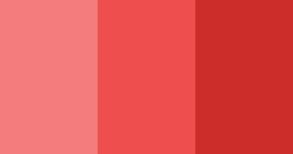 Download red sunset color palette PNG image (landscape)