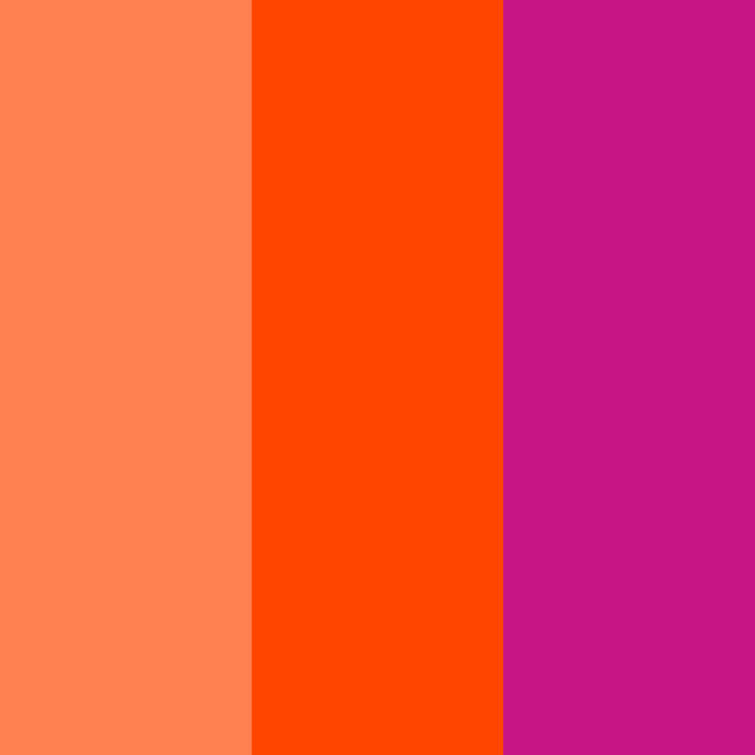 Download hot coral color palette PNG image (square)