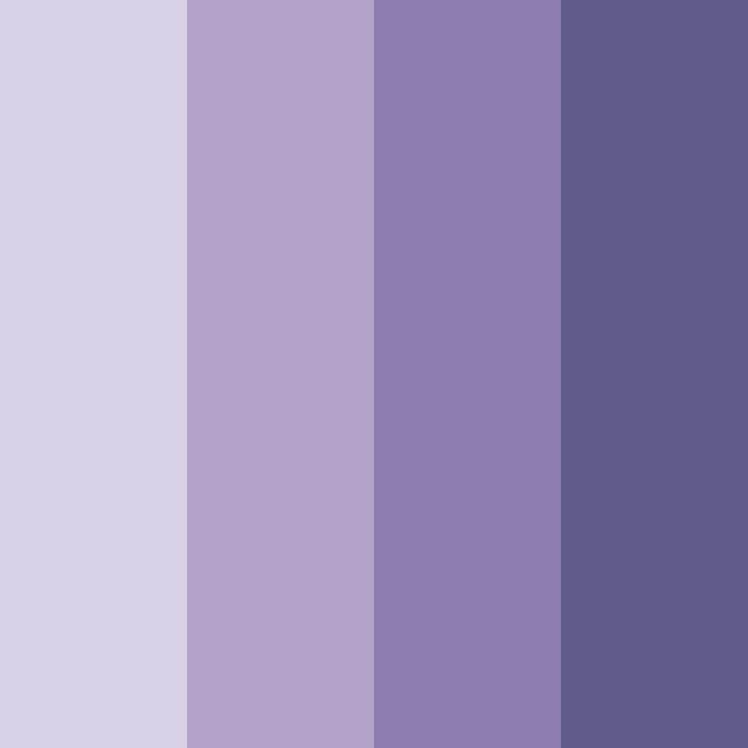 Download lavender dreams color palette PNG image (square)