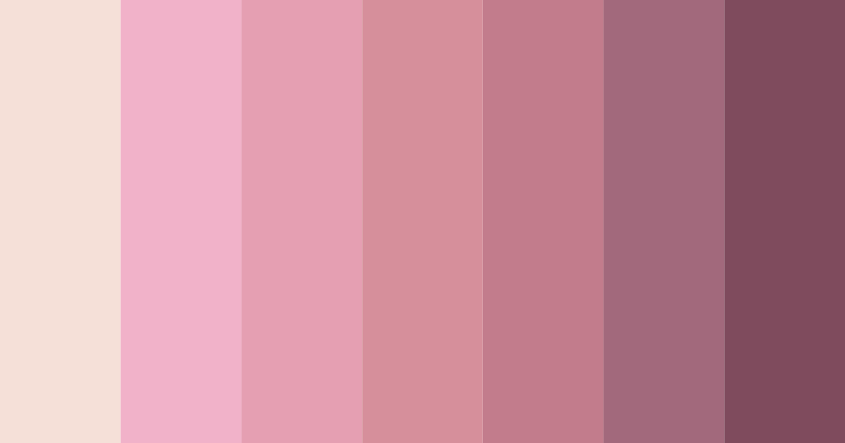 Download dreamy blossoms color palette PNG image (landscape)