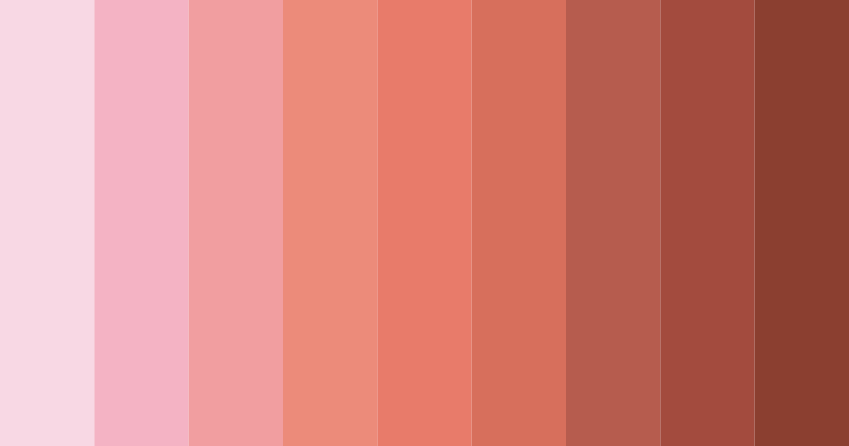 Download pink marshmallow color palette PNG image (landscape)
