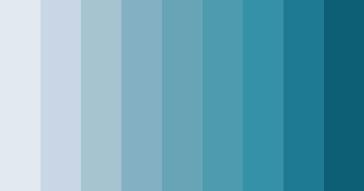 Download serene waters color palette PNG image (landscape)