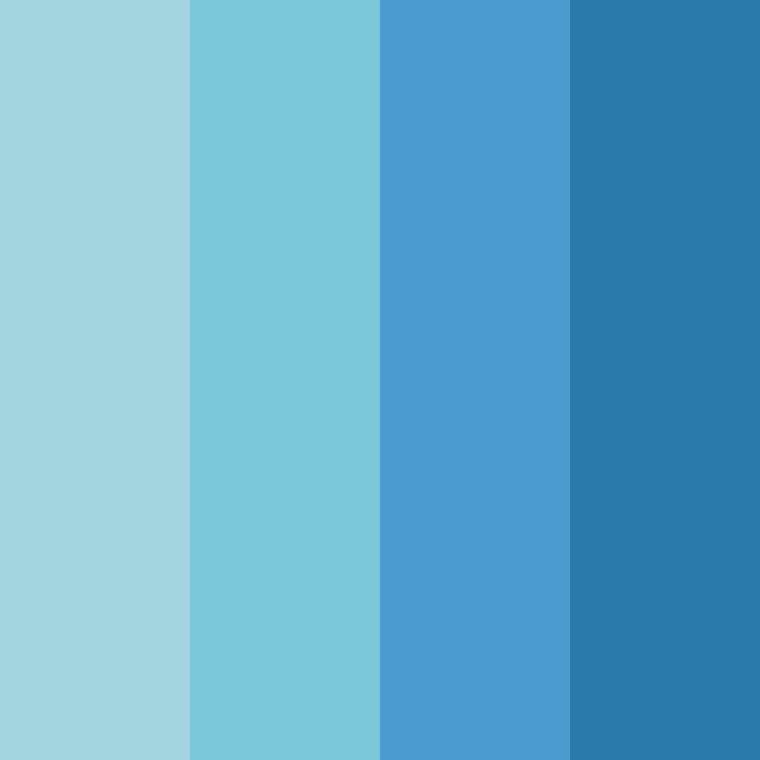 Download tropical stitch adventure color palette PNG image (square)
