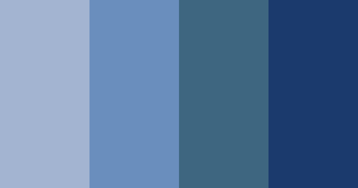 Download nautical elegance color palette PNG image (landscape)