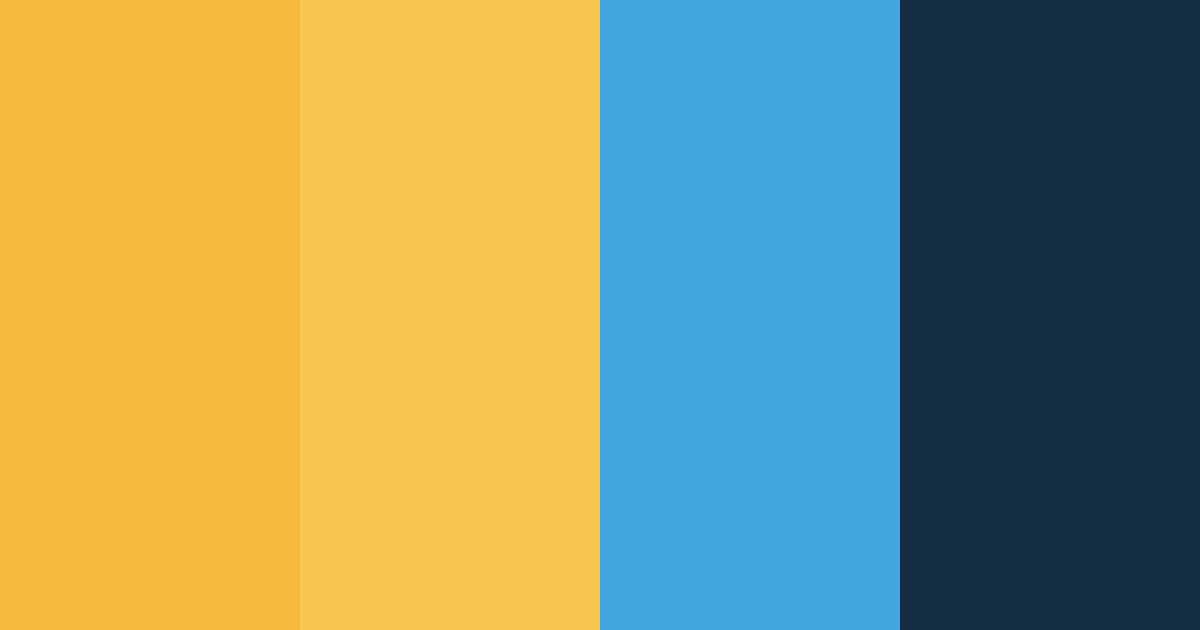 Download blue orange color palette PNG image (landscape)