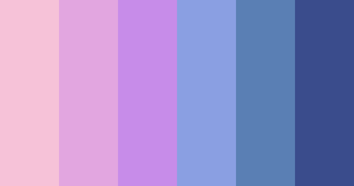 Download whimsical twilight color palette PNG image (landscape)