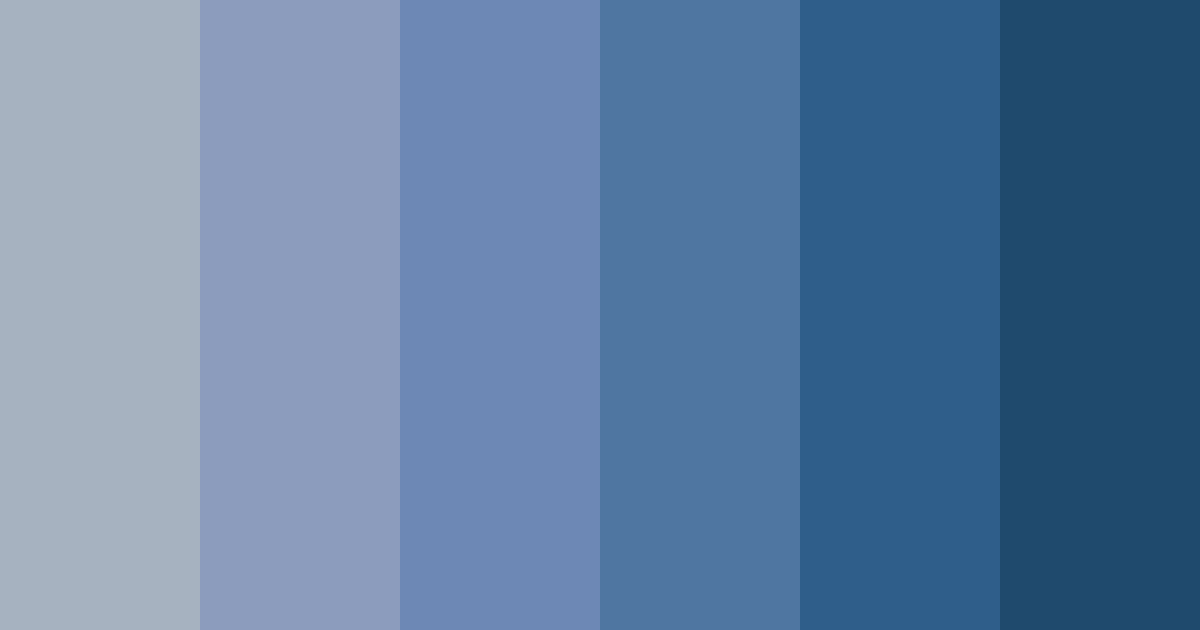 Download steel serenity color palette PNG image (landscape)