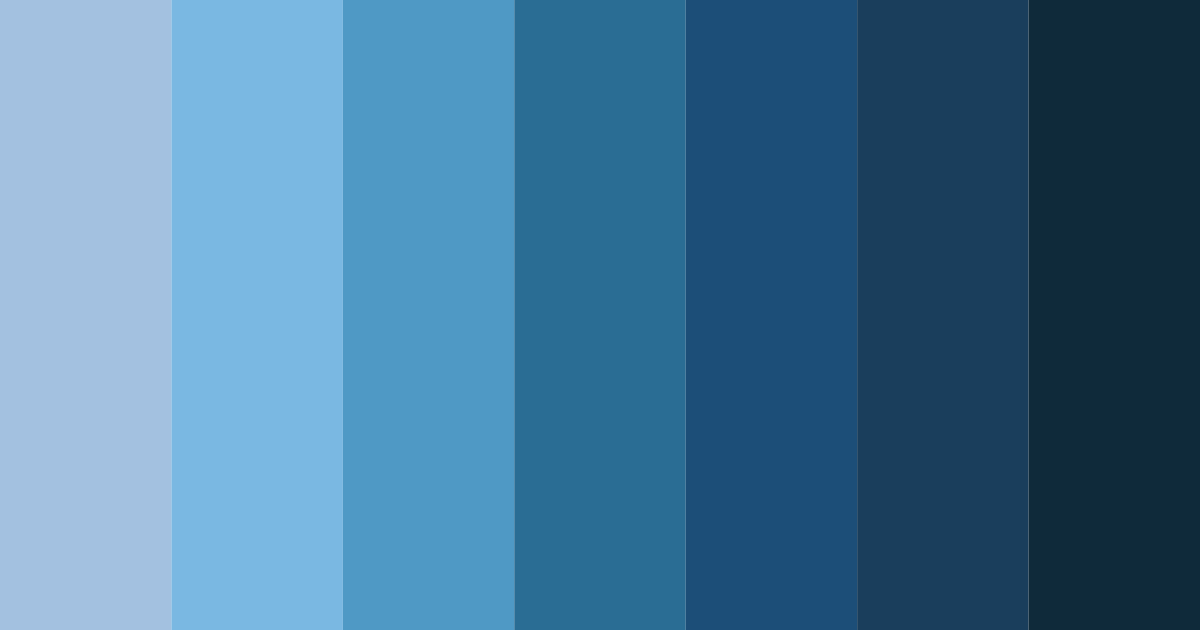 Download deep navy blue color palette PNG image (landscape)