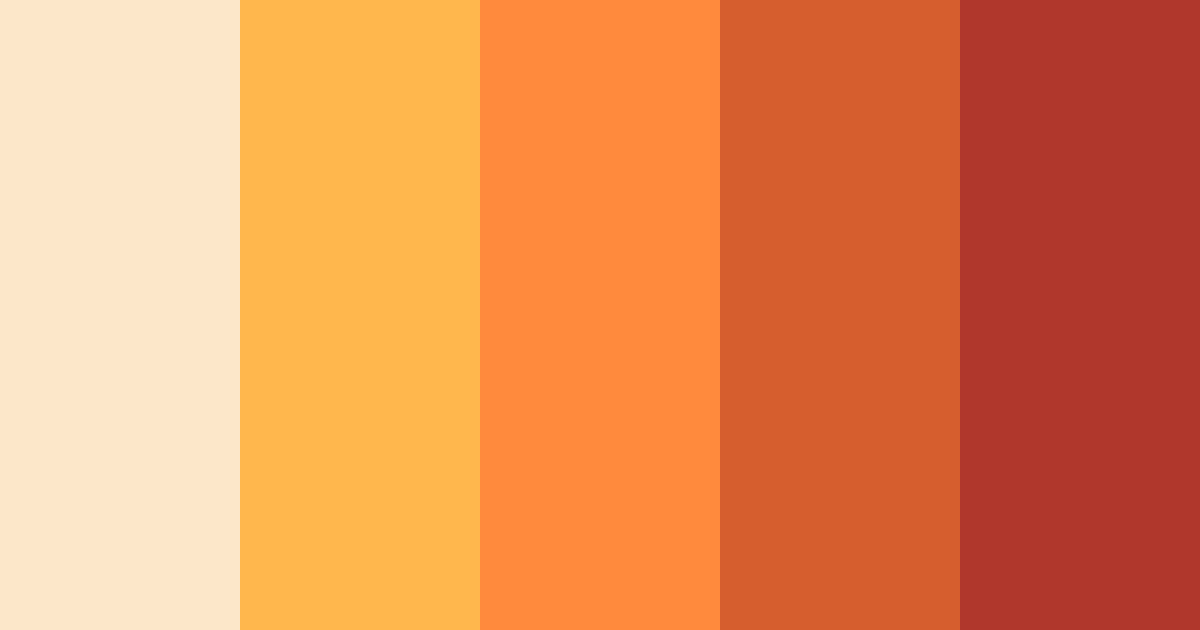 Download flame of change color palette PNG image (landscape)