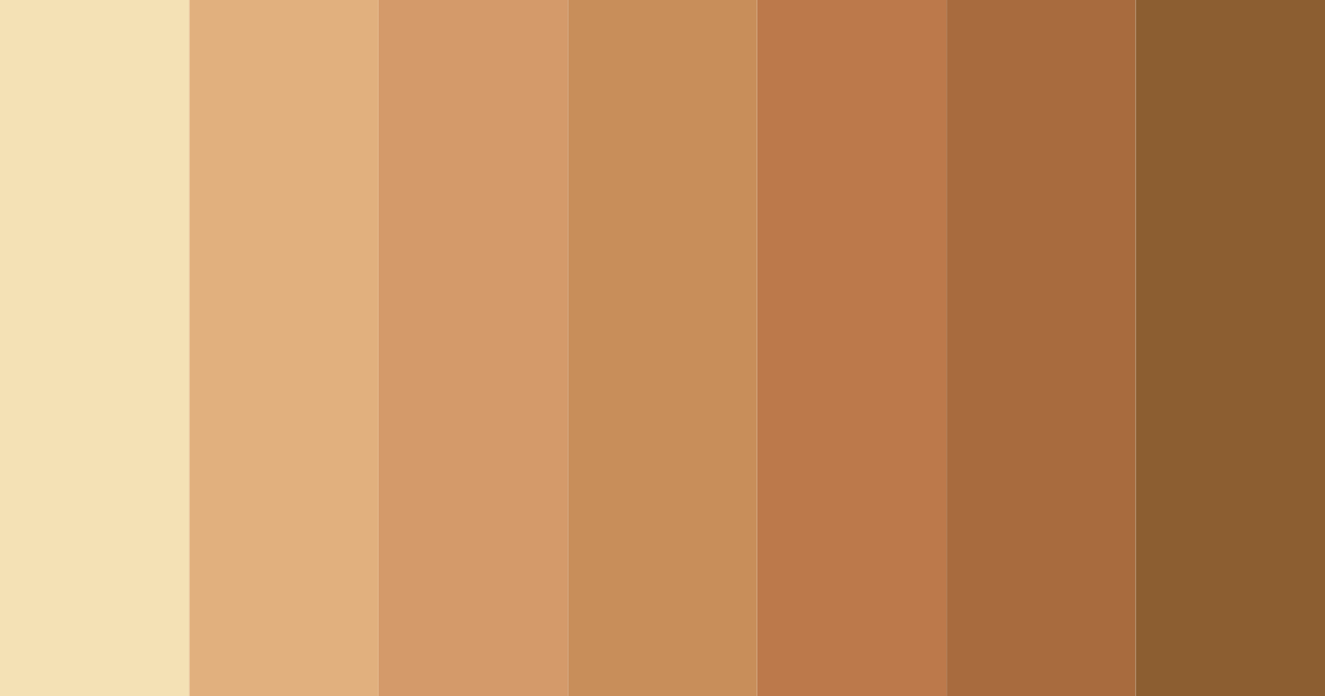 Download rustic bakery whispers color palette PNG image (landscape)