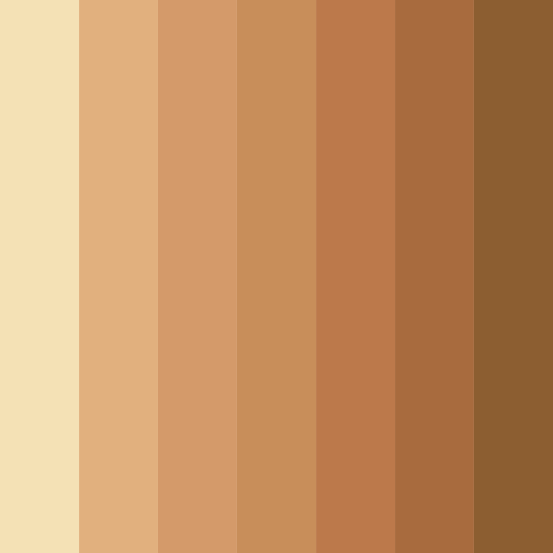 Download rustic bakery whispers color palette PNG image (square)