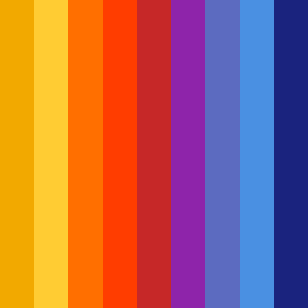 Download electric groove color palette PNG image (square)
