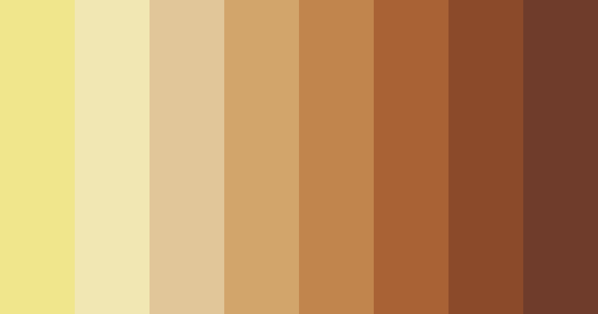 Download brown earth color palette PNG image (landscape)