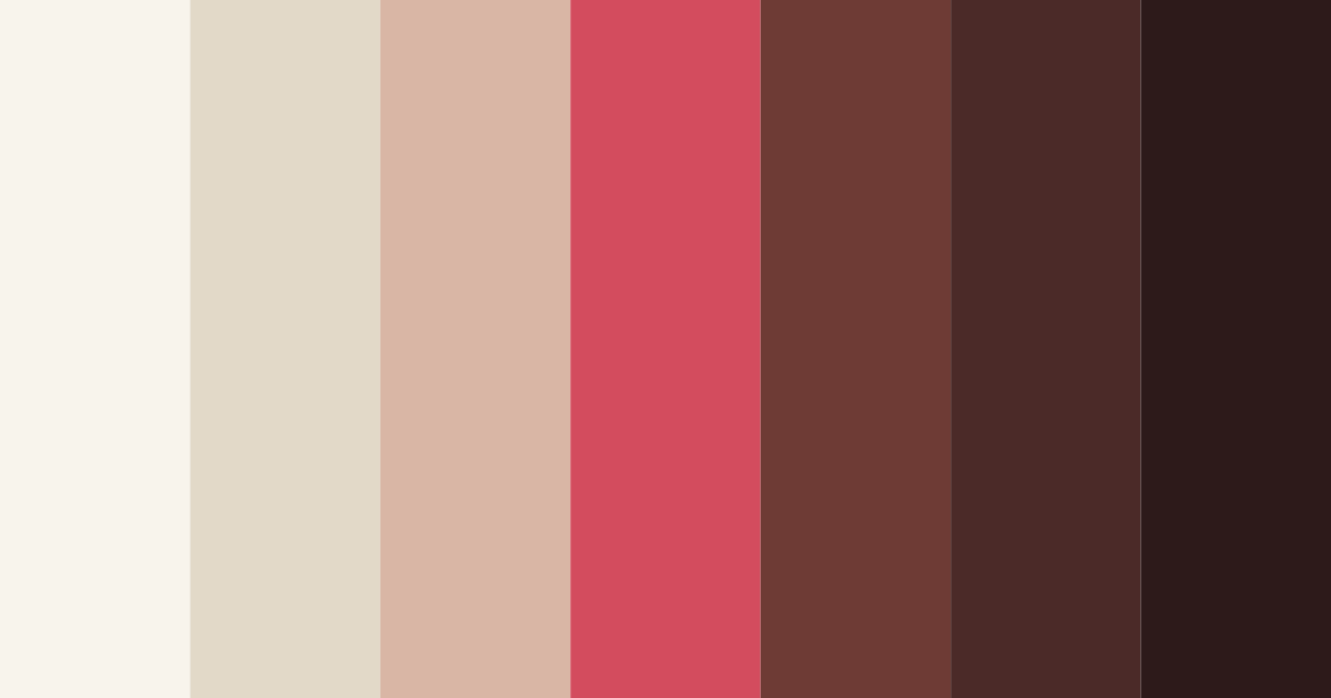 Download muted rose color palette PNG image (landscape)
