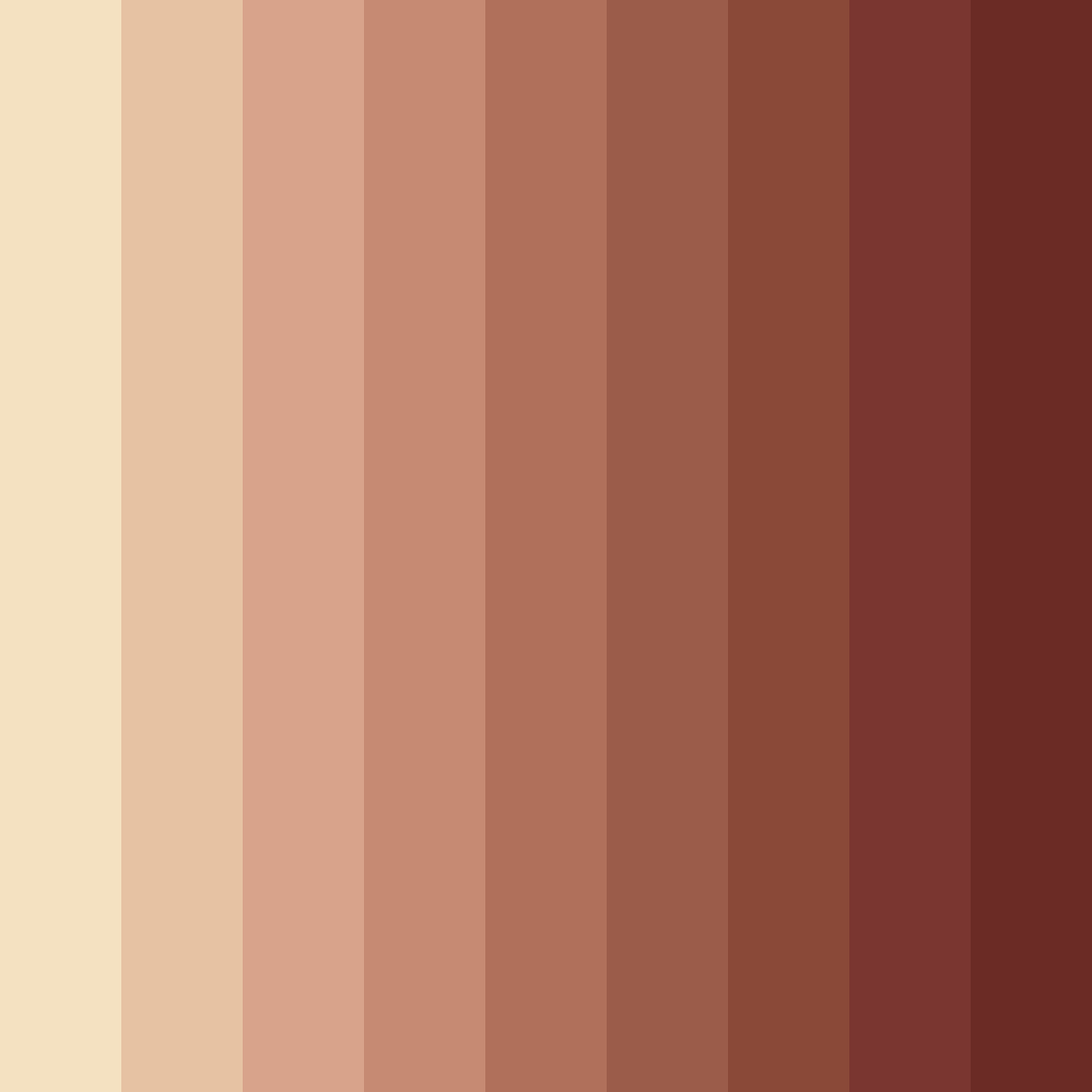Download terre de chocolat color palette PNG image (square)