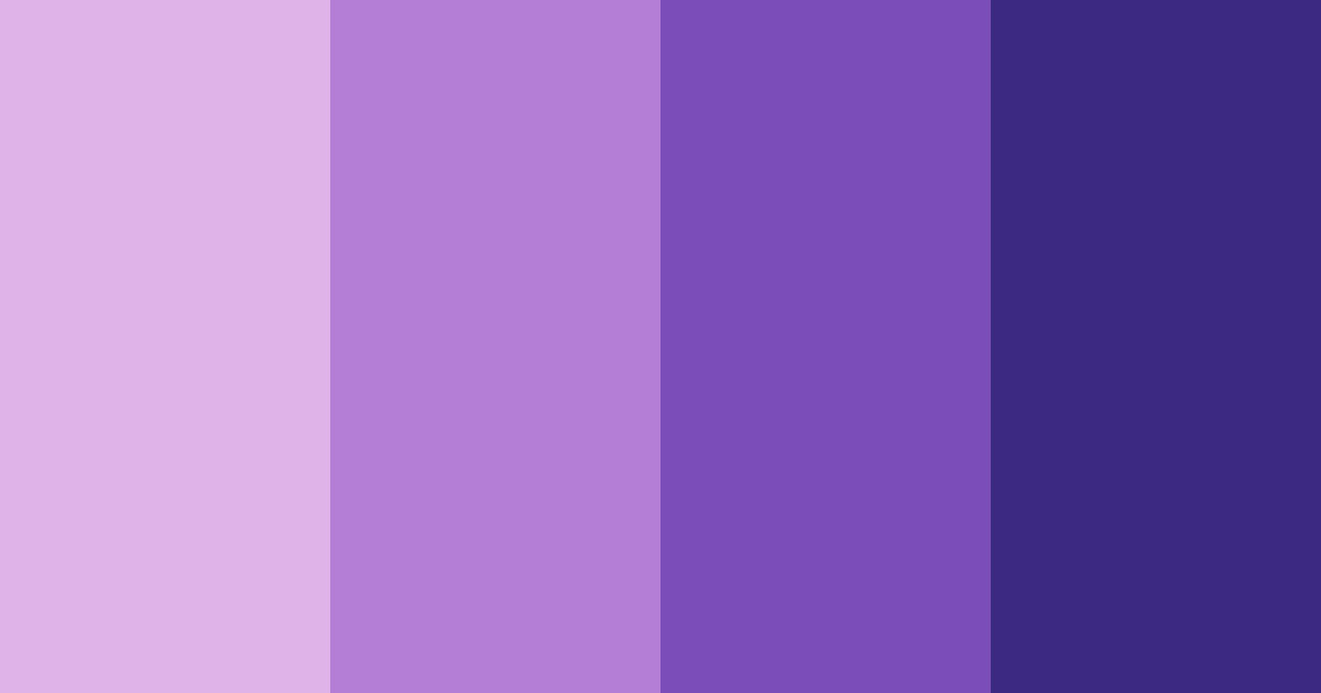 Download purple ocean color palette PNG image (landscape)