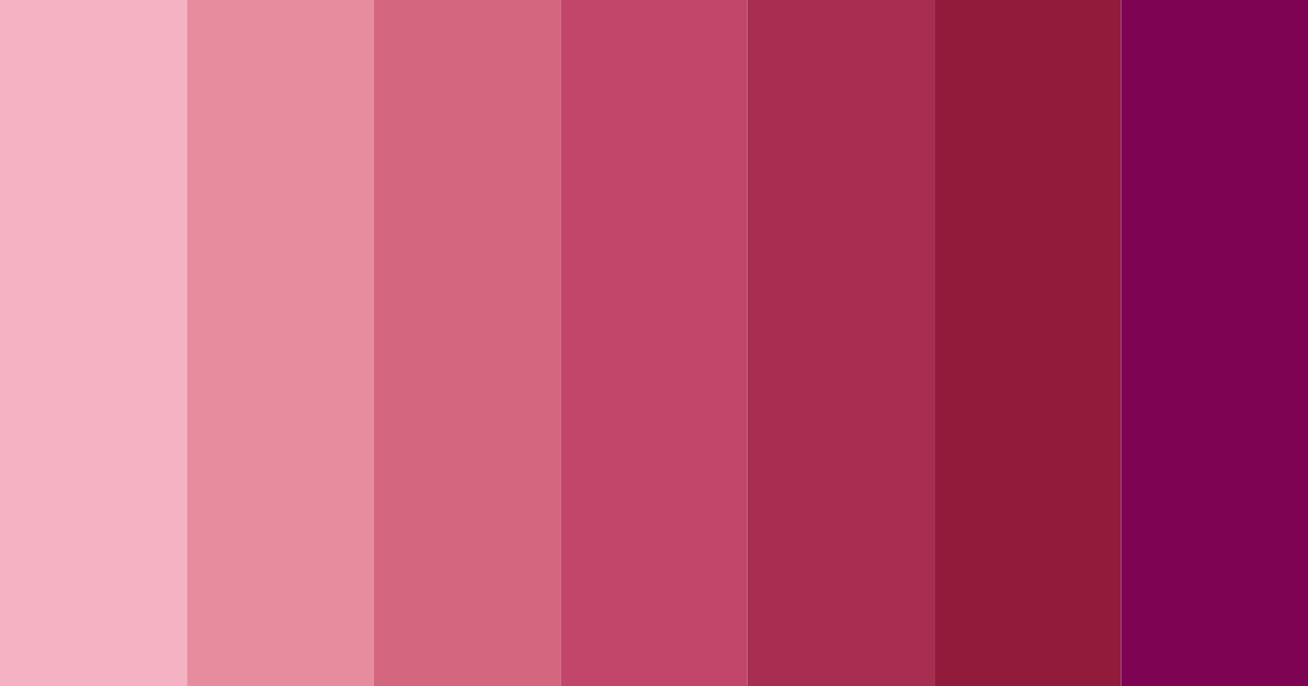 Download deep red color palette PNG image (landscape)