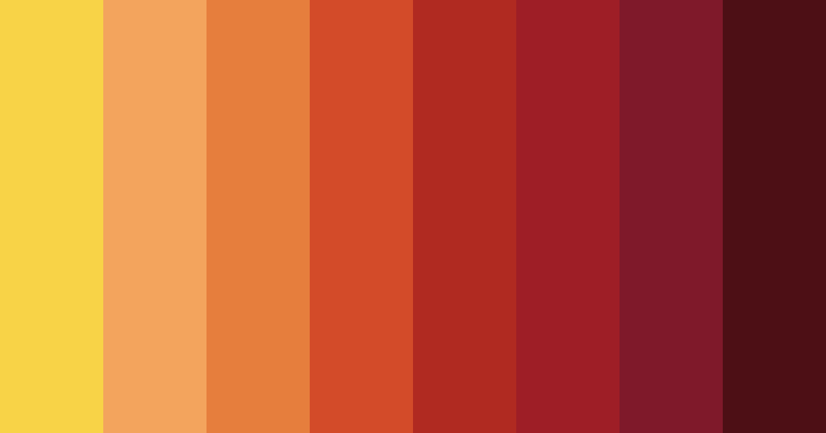Download embers of oblivion color palette PNG image (landscape)