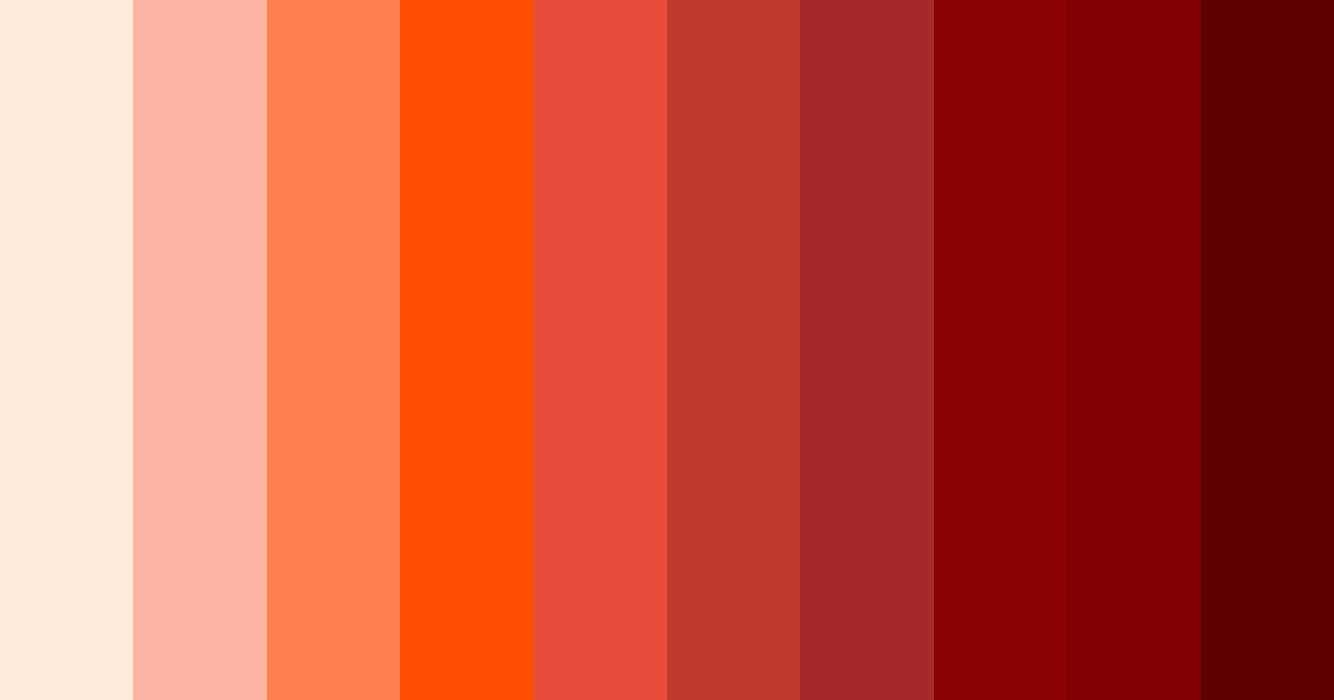 Download embers of passion color palette PNG image (landscape)