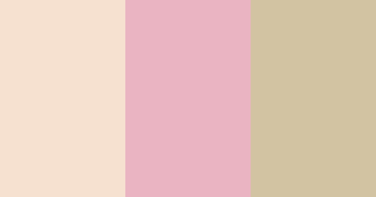 Download blush blossom dream color palette PNG image (landscape)