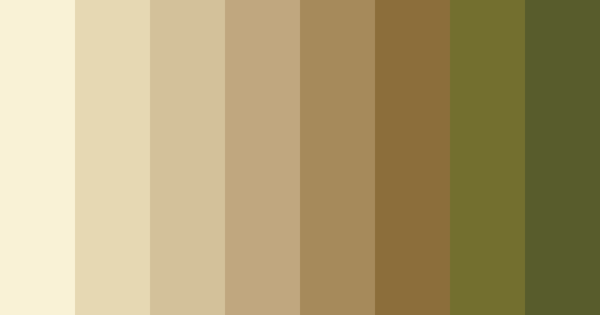 Download vanilla whisper color palette PNG image (landscape)