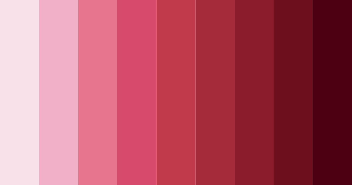 Download blossom embrace color palette PNG image (landscape)