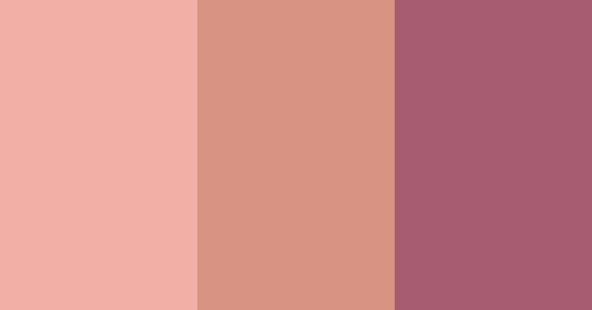 Download soft coral color palette PNG image (landscape)