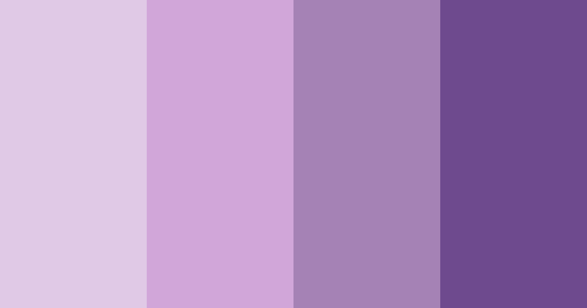 Download lilac dreams color palette PNG image (landscape)