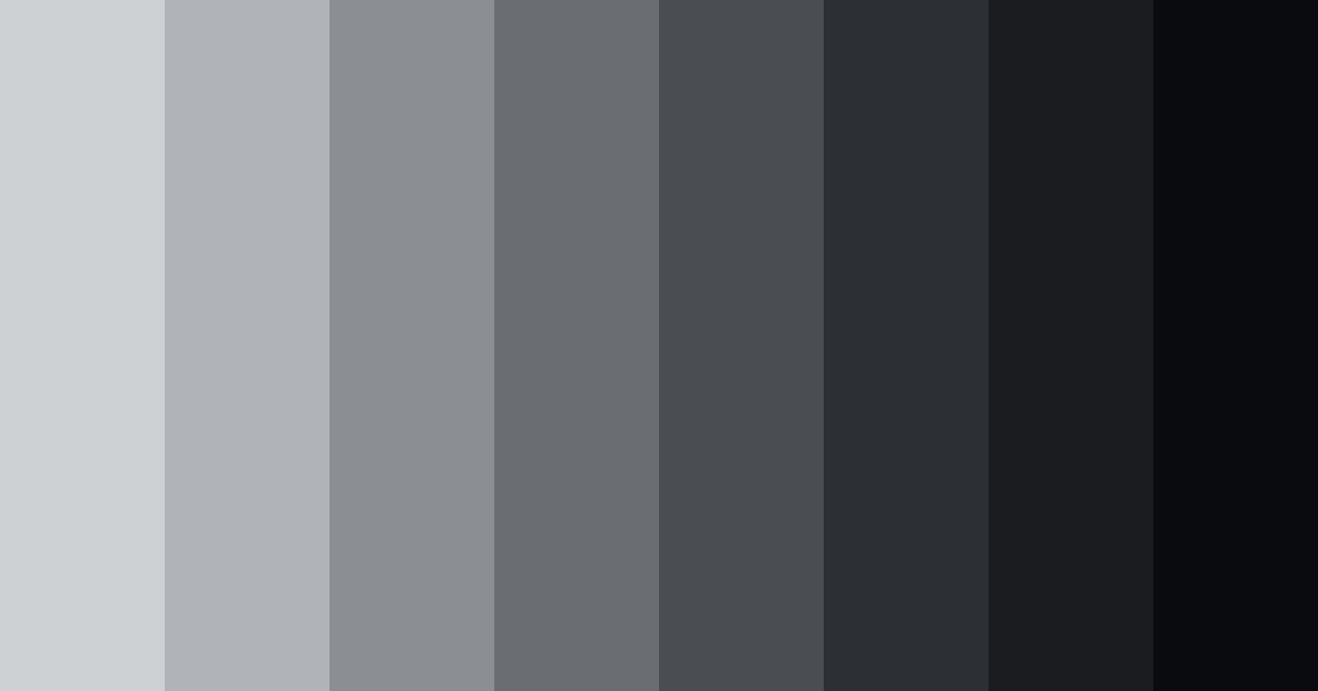 Download dark gray color palette PNG image (landscape)