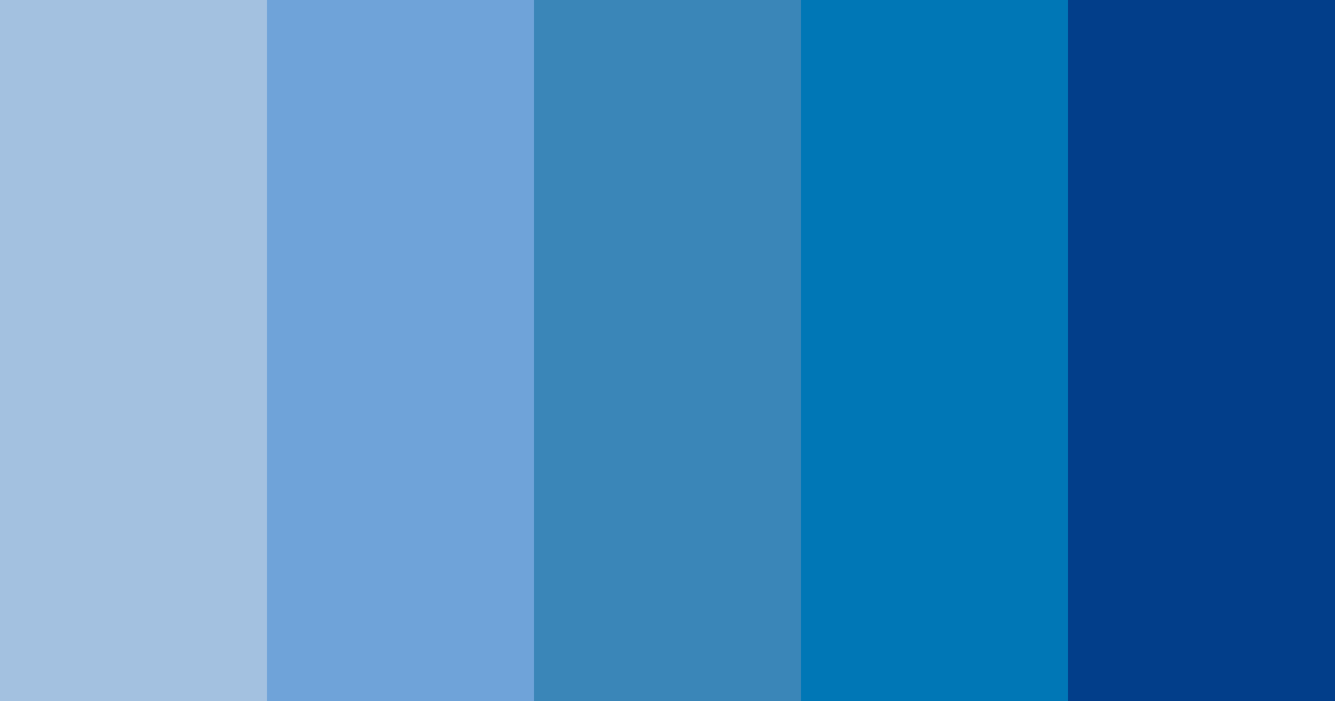 Download serenity in blue color palette PNG image (landscape)