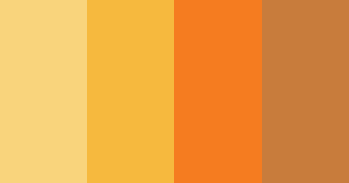 Download sunset serenade color palette PNG image (landscape)