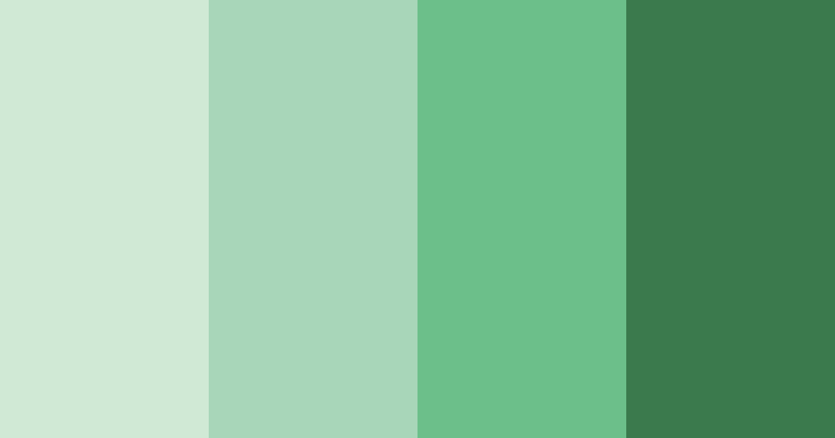 Download fernwood serenity color palette PNG image (landscape)