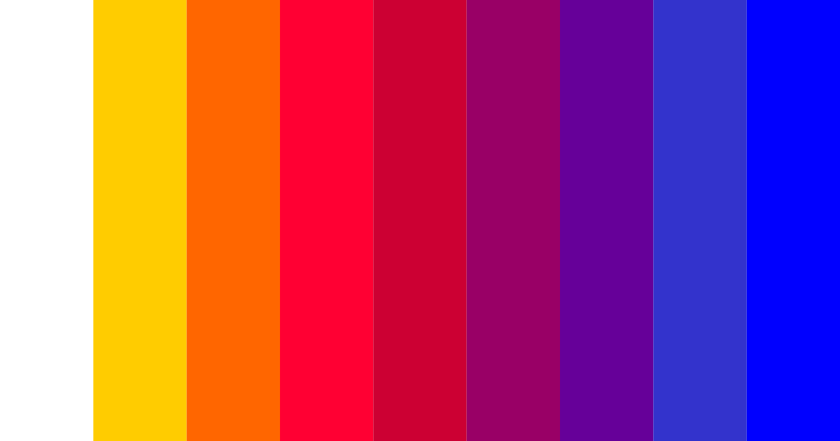 Download vibrant harmony color palette PNG image (landscape)