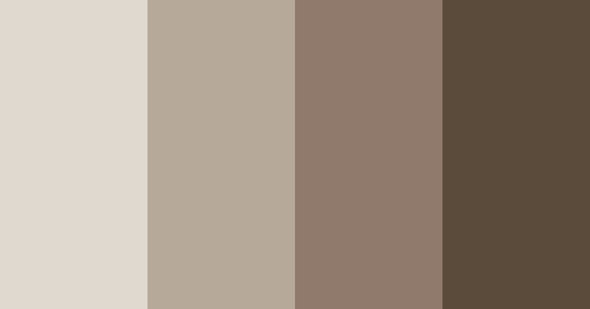 Download timbered tranquility color palette PNG image (landscape)