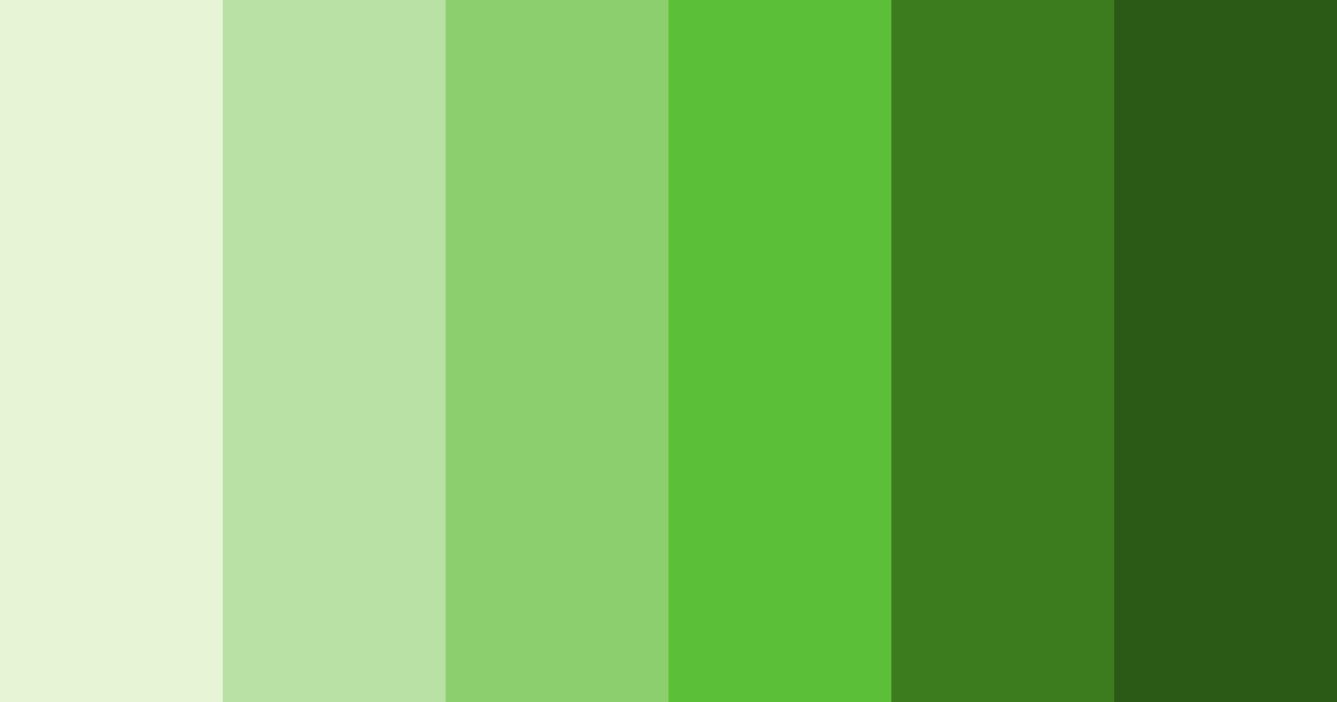 Download green pear color palette PNG image (landscape)