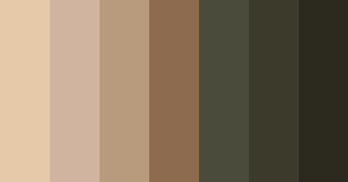 Download brown washroom color palette PNG image (landscape)