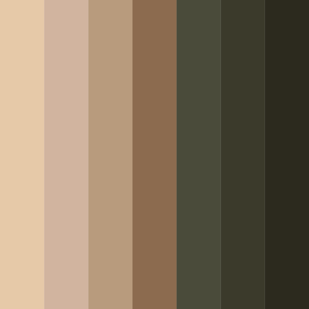Download brown washroom color palette PNG image (square)