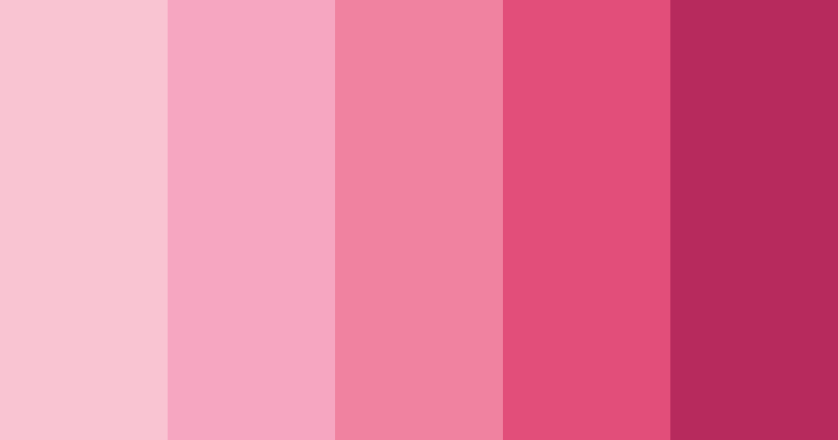Download pink bathroom color palette PNG image (landscape)