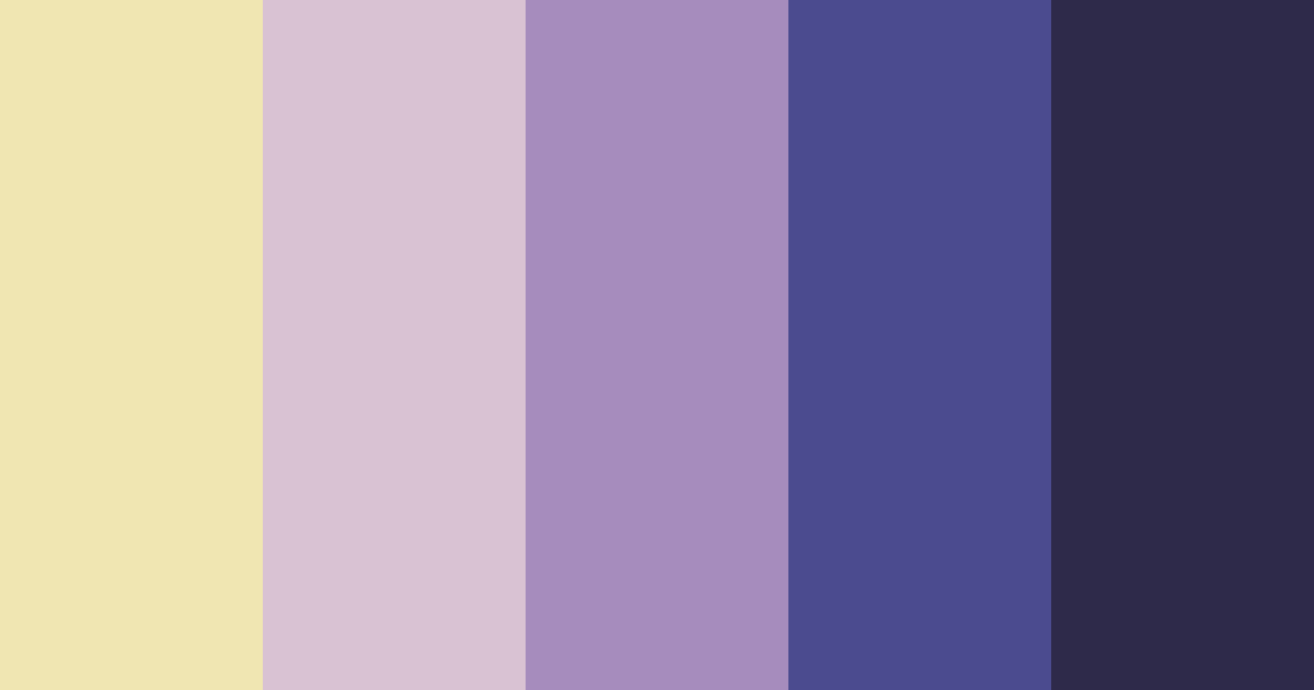 Download purple night color palette PNG image (landscape)